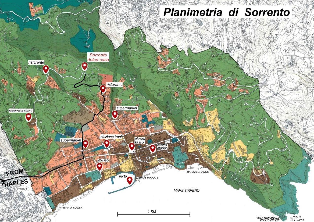 Sorrento Dolce Casa Apartment ภายนอก รูปภาพ